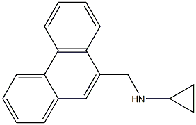 (1S)CYCLOPROPYL-9-PHENANTHRYLMETHYLAMINE Struktur