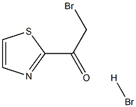 2-BROMO-1-(1,3-THIAZOL-2-YL)-1-ETHANONE HYDROBROMIDE Struktur