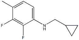 (1S)(2,3-DIFLUORO-4-METHYLPHENYL)CYCLOPROPYLMETHYLAMINE Struktur