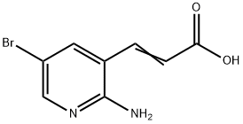 3-(2-AMINO-5-BROMO-PYRIDIN-3-YL)-ACRYLIC ACID