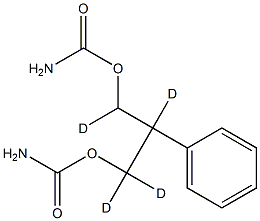 FELBAMATE-D4 Struktur