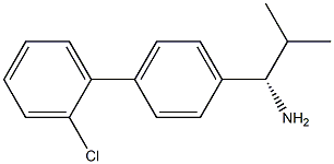 (1S)-1-[4-(2-CHLOROPHENYL)PHENYL]-2-METHYLPROPYLAMINE Struktur