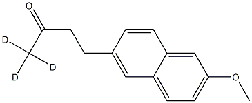 NABUMETONE-D3 Struktur