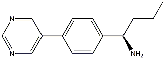 (1R)-1-(4-PYRIMIDIN-5-YLPHENYL)BUTYLAMINE Struktur