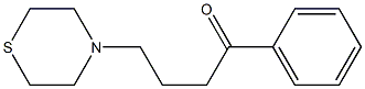 4-N-(3-BENZOYL)PROPYL THIOMORPHOLINE Struktur