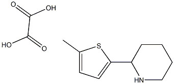 2-(5-METHYL-2-THIENYL)PIPERIDINE OXALATE Struktur