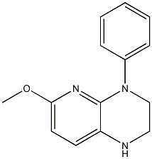 6-METHOXY-4-PHENYL-1,2,3,4-TETRAHYDROPYRIDO[2,3-B]PYRAZINE Struktur