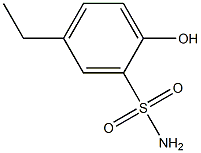 5-ETHYL-2-HYDROXY-BENZENESULFONAMIDE Struktur