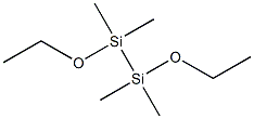 1,2-DIETHOXY-1,1,2,2-TETRAMETHYLDISILANE Struktur