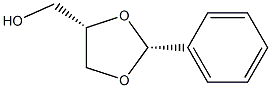 CIS-1,2-O-BENZYLIDENE-D-GLYCEROL Struktur