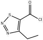 4-ETHYL-[1,2,3]THIADIAZOLE-5-CARBONYL CHLORIDE Struktur