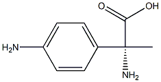 (2R)-2-AMINO-2-(4-AMINOPHENYL)PROPANOIC ACID Struktur