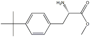 METHYL (2S)-2-AMINO-3-[4-(TERT-BUTYL)PHENYL]PROPANOATE Struktur