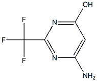 6-AMINO-2-(TRIFLUOROMETHYL)PYRIMIDIN-4-OL Struktur