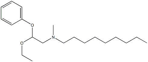 OCTYLPHENOXYETHOXYETHYLDIMETHYLAMINE Struktur