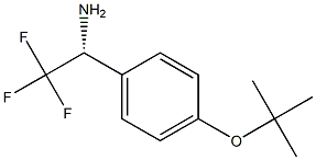 (1R)-1-[4-(TERT-BUTOXY)PHENYL]-2,2,2-TRIFLUOROETHYLAMINE Struktur