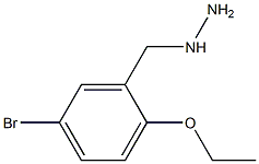 5-BROMO-2-ETHOXY-BENZYL-HYDRAZINE Struktur