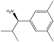 (1R)-1-(3,5-DIMETHYLPHENYL)-2-METHYLPROPYLAMINE Struktur