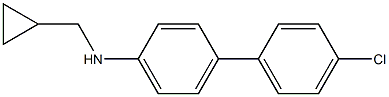 (1S)[4-(4-CHLOROPHENYL)PHENYL]CYCLOPROPYLMETHYLAMINE Struktur