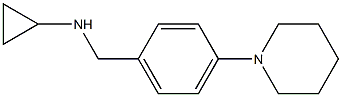 (1S)CYCLOPROPYL(4-PIPERIDYLPHENYL)METHYLAMINE Struktur