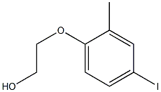 2-(4-IODO-2-METHYL-PHENOXY)-ETHANOL Struktur