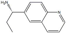 (1S)-1-(6-QUINOLYL)PROPYLAMINE Struktur