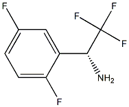 (1R)-1-(2,5-DIFLUOROPHENYL)-2,2,2-TRIFLUOROETHYLAMINE Struktur