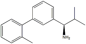 (1R)-2-METHYL-1-[3-(2-METHYLPHENYL)PHENYL]PROPYLAMINE Struktur