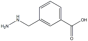 3-HYDRAZINOMETHYL-BENZOIC ACID Struktur