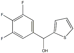 2-THIENYL-(3,4,5-TRIFLUOROPHENYL)METHANOL Struktur