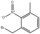 1-BROMOMETHYL-3-METHYL-2-NITRO-BENZENE Struktur