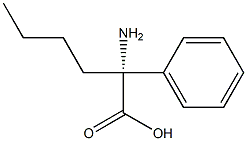 (2R)-2-AMINO-2-PHENYLHEXANOIC ACID Struktur