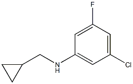 (1S)(5-CHLORO-3-FLUOROPHENYL)CYCLOPROPYLMETHYLAMINE Struktur