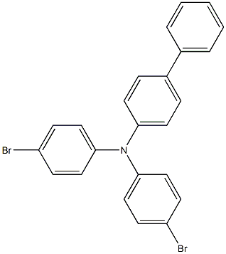 4,4'-DIBROMO-4''-PHENYLTRIPHENYLAMINE Struktur