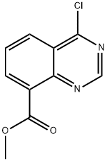 METHYL 4-CHLOROQUINAZOLINE-8-CARBOXYLATE Struktur