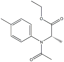 AC-DL-4'-METHYLPHE-OET Struktur