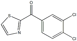 2-(3,4-DICHLOROBENZOYL)THIAZOLE Struktur