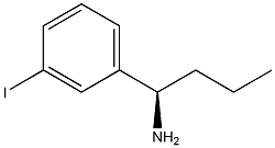 (1R)-1-(3-IODOPHENYL)BUTYLAMINE Struktur