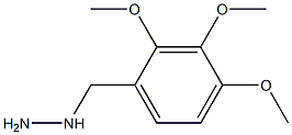 2,3,4-TRIMETHOXY-BENZYL-HYDRAZINE Struktur