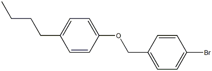 4-BROMOBENZYL-(4-N-BUTYLPHENYL)ETHER Struktur