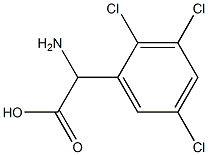 AMINO-(2,3,5-TRICHLORO-PHENYL)-ACETIC ACID Struktur