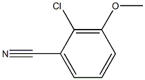 2-CHLORO-3-METHOXYBENZONITRILE Struktur