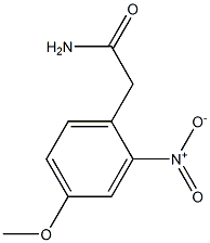 2-(4-METHOXY-2-NITRO-PHENYL)-ACETAMIDE Struktur