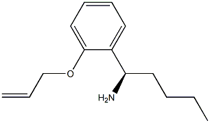 (1R)-1-(2-PROP-2-ENYLOXYPHENYL)PENTYLAMINE Struktur