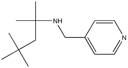 2,4,4-TRIMETHYL-N-(PYRIDIN-4-YLMETHYL)PENTAN-2-AMINE Struktur