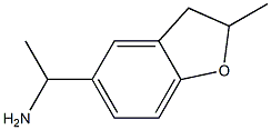 1-(2-METHYL-2,3-DIHYDRO-BENZOFURAN-5-YL)-ETHYLAMINE Struktur