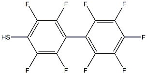 4-MERCAPTOPERFLUOROBIPHENYL Struktur