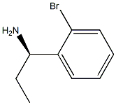 (1R)-1-(2-BROMOPHENYL)PROPYLAMINE Struktur