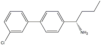 (1S)-1-[4-(3-CHLOROPHENYL)PHENYL]BUTYLAMINE Struktur