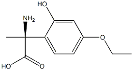 (2S)-2-AMINO-2-(4-ETHOXY-2-HYDROXYPHENYL)PROPANOIC ACID Struktur